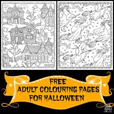 Coloring pages holidays nature worksheets color online kids games. Halloween Colouring Pages For Adults Mum In The Madhouse