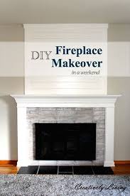 15 homey diy fireplace mantels