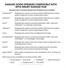 myq smart garage door opener