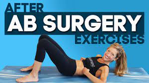 ab surgery exercises fitness routine