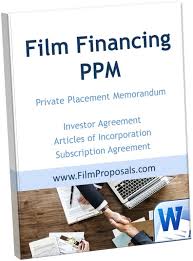 film investor financing templates