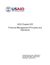 Ads Chapter 620 Financial Management Principles And Standards