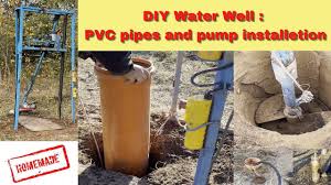 homemade water well drilling rig