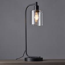 Toledo Simple Metal Rod Table Lamp With