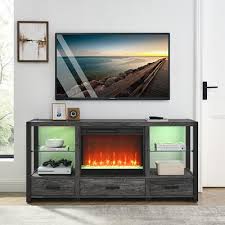 60 Electric Fireplace Tv Stand With