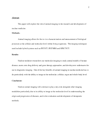 Nuclear medicine research paper topics   Assignment meaning     Via Medica Journals