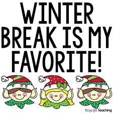 Winter Break Writing - Recipe for Teaching
