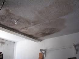 water stain popcorn ceiling