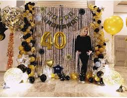 40th birthday party decorations for men