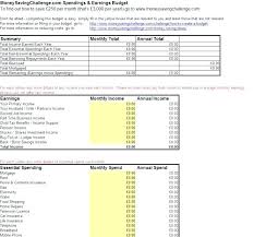 Printable Monthly Bills Expense Worksheet Daily Budget Spending Post