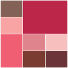 magenta color palettes for jewelry