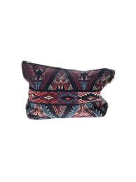 hollister women red makeup bag one size