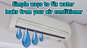 aircon ac how to fix a leaking water