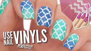 use nail vinyls perfectly on your nails