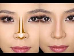 how to contour nose step by step