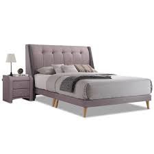 Victoria Fabric Bed Frame Furniture