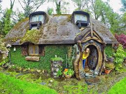 Real Life Hobbit House Built In
