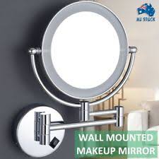 magnifying wall mounted makeup mirrors