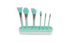 custom silicone makeup brush holder