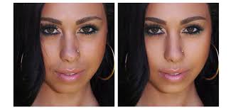 retouch makeup in portrait photos