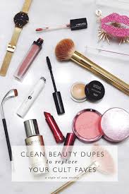clean beauty dupes to replace your cult