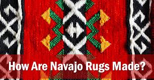 how are navajo rugs made