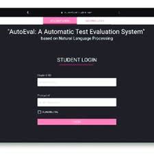 create exam page c student login page