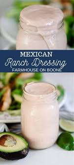 mexican ranch dressing only 3