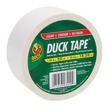 duck white duct tape 1 88 in x 60 ft at