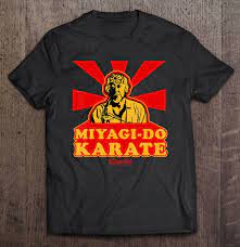 karate kid mr miyagi do karate shirt
