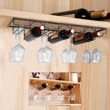 Under Cabinet Wine Glass Rack Holder
