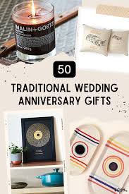traditional anniversary gifts by year