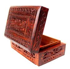 handmade sheesham wooden jewellery box