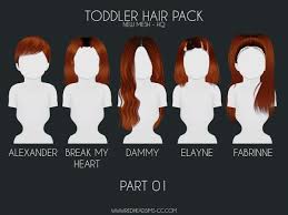 kids toddler hair pack part 1 the