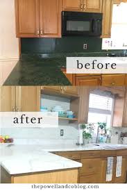 When these types of countertops were if you are planning to install your countertops yourself, you will need a number of tools, including a radial arm saw to ensure your angle cuts are. Faux Diy Marble Countertops For Under 100 Sarah Powell