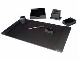 Designer desk accessories & stationery when it comes to quality designer desk accessories and stationery products, neiman marcus is the best place to explore. Office Accessories Plus Italian Leather Desk Set 7 Piece Office Accessories Plus