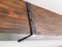 wood ceiling beam straps leah and joe
