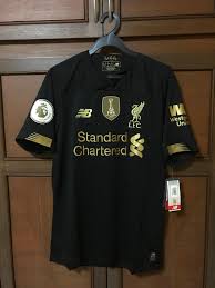 Customize your avatar with the liverpool goalkeeper jersey 2019/20 yirmino.13 and millions of other items. Liverpool Black Goalkeeper Jersey Authentic Sports Sports Apparel On Carousell