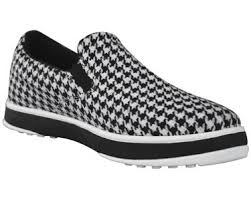 Dawgs Mcg Mens Golf Canvas Shoes Size 10 Houndstooth