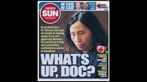 These toronto sun covers are getting crazy (tomorrow's cover). What S Up Doc Masks Now Recommended By Canada S Top Doctor Youtube