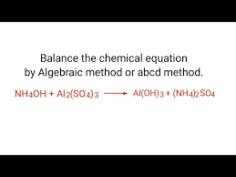 Nh4 2so4 Balance The Chemical Equation