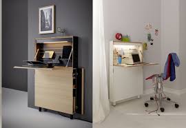 Hideaway closet office/ steamer secretary trunk for. Little Home Office Compact Home Workstation Small Home Desk