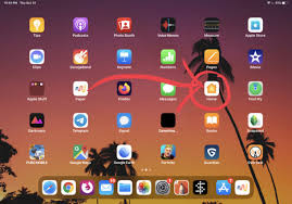 move arrange app icons on home screen