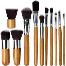 11 piece professional makeup brush set