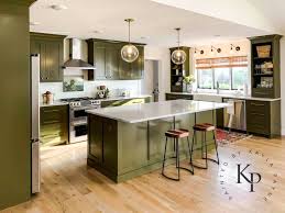 Shaker kitchen cabinets are a staple in modern day kitchen design. Olive Green Kitchen Cabinets Painted By Kayla Payne