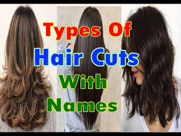 types of hair cut names hair cut name