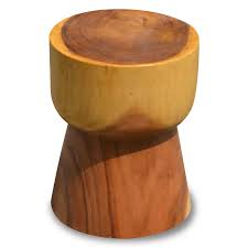 Coffee Table Suar Wood Stool Round