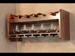 wine glass rack wall mount you
