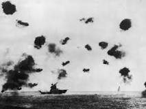 Image result for where was the us navy changes course of pacific war in wwii