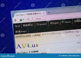 Ryazan, Russia - June 26, 2018: Homepage of Av4 Website on the Display of  PC. URL - Av4.xyz. Editorial Stock Image - Image of server, address:  120086534